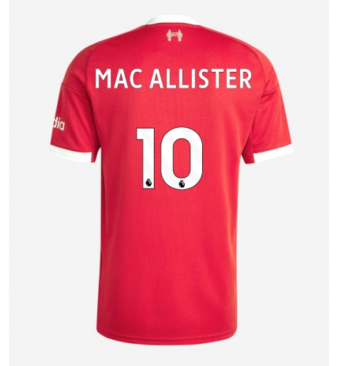 Liverpool Alexis Mac Allister #10 Hjemmedrakt 2025-26 Kortermet Liverpool Alexis Mac Allister #10 Hjemmedrakt 2025-26 Kortermet