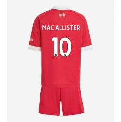 Liverpool Alexis Mac Allister #10 Hjemmedraktsett Barn 2025-26 Kortermet (+ Korte bukser)