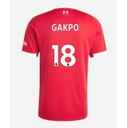 Liverpool Cody Gakpo #18 Hjemmedrakt 2025-26 Kortermet