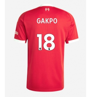 Liverpool Cody Gakpo #18 Hjemmedrakt 2025-26 Kortermet