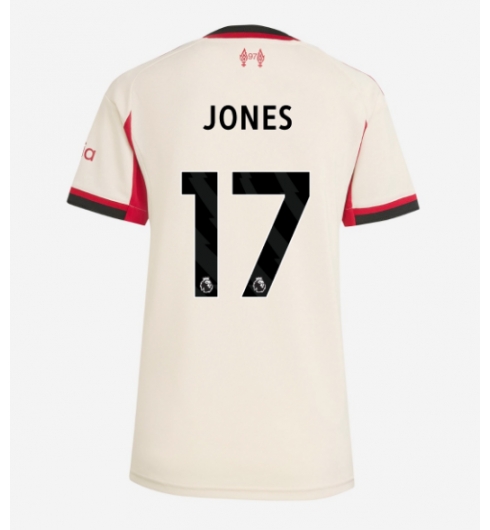 Liverpool Curtis Jones #17 Bortedrakt Dame 2025-26 Kortermet Liverpool Curtis Jones #17 Bortedrakt Dame 2025-26 Kortermet