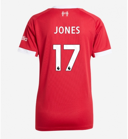 Liverpool Curtis Jones #17 Hjemmedrakt Dame 2025-26 Kortermet Liverpool Curtis Jones #17 Hjemmedrakt Dame 2025-26 Kortermet