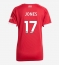 Liverpool Curtis Jones #17 Hjemmedrakt Dame 2025-26 Kortermet Liverpool Curtis Jones #17 Hjemmedrakt Dame 2025-26 Kortermet