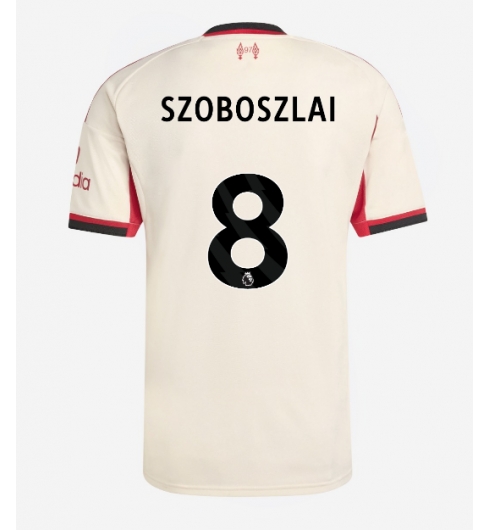 Liverpool Dominik Szoboszlai #8 Bortedrakt 2025-26 Kortermet Liverpool Dominik Szoboszlai #8 Bortedrakt 2025-26 Kortermet