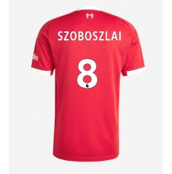 Liverpool Dominik Szoboszlai #8 Hjemmedrakt 2025-26 Kortermet