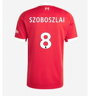 Liverpool Dominik Szoboszlai #8 Hjemmedrakt 2025-26 Kortermet