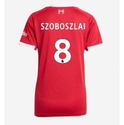Liverpool Dominik Szoboszlai #8 Hjemmedrakt Dame 2025-26 Kortermet