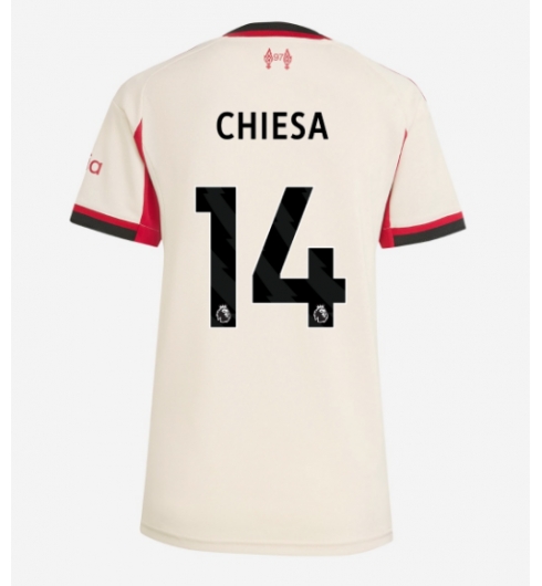 Liverpool Federico Chiesa #14 Bortedrakt Dame 2025-26 Kortermet Liverpool Federico Chiesa #14 Bortedrakt Dame 2025-26 Kortermet