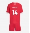 Liverpool Federico Chiesa #14 Hjemmedraktsett Barn 2025-26 Kortermet (+ Korte bukser)