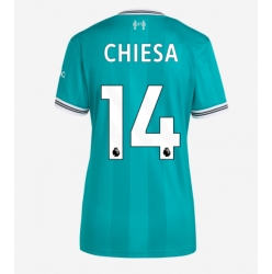 Liverpool Federico Chiesa #14 Tredjedrakt Dame 2025-26 Kortermet
