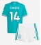 Liverpool Federico Chiesa #14 Tredjedraktsett Barn 2025-26 Kortermet (+ Korte bukser)