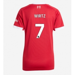 Liverpool Florian Wirtz #7 Hjemmedrakt Dame 2025-26 Kortermet