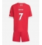 Liverpool Florian Wirtz #7 Hjemmedraktsett Barn 2025-26 Kortermet (+ Korte bukser)