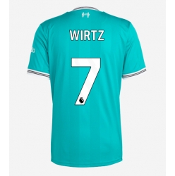 Liverpool Florian Wirtz #7 Tredjedrakt 2025-26 Kortermet