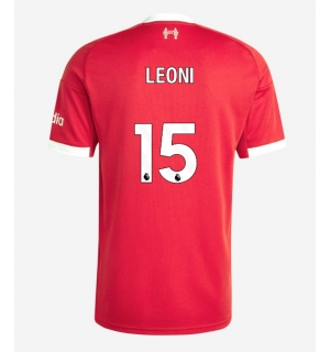 Liverpool Giovanni Leoni #15 Hjemmedrakt 2025-26 Kortermet