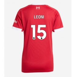 Liverpool Giovanni Leoni #15 Hjemmedrakt Dame 2025-26 Kortermet