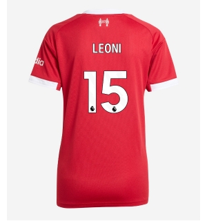 Liverpool Giovanni Leoni #15 Hjemmedrakt Dame 2025-26 Kortermet