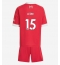 Liverpool Giovanni Leoni #15 Hjemmedraktsett Barn 2025-26 Kortermet (+ Korte bukser)