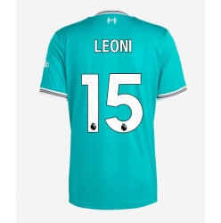 Liverpool Giovanni Leoni #15 Tredjedrakt 2025-26 Kortermet