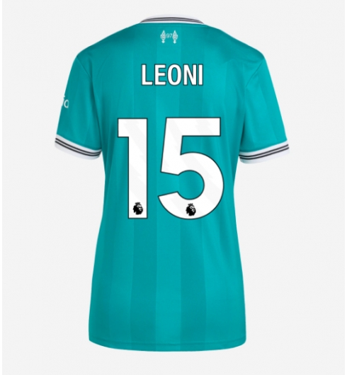 Liverpool Giovanni Leoni #15 Tredjedrakt Dame 2025-26 Kortermet Liverpool Giovanni Leoni #15 Tredjedrakt Dame 2025-26 Kortermet
