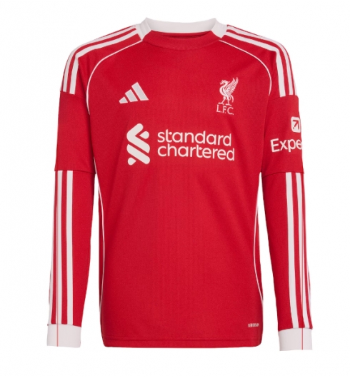 Liverpool Hjemmedrakt 2025-26 Langermet Liverpool Hjemmedrakt 2025-26 Langermet