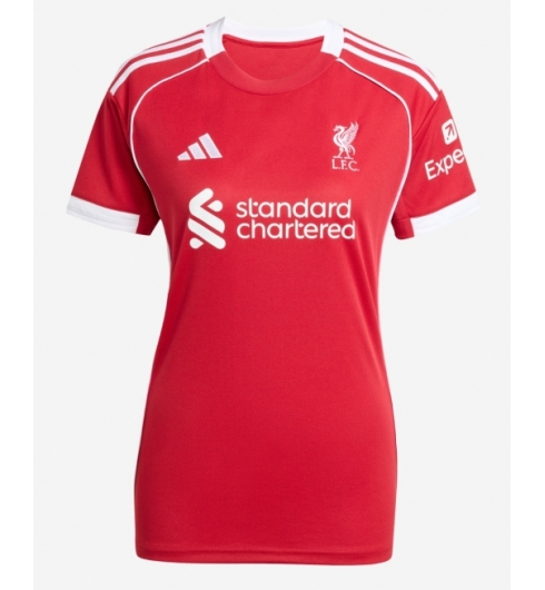 Liverpool Hjemmedrakt Dame 2025-26 Kortermet Liverpool Hjemmedrakt Dame 2025-26 Kortermet