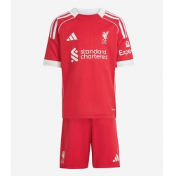 Liverpool Hjemmedraktsett Barn 2025-26 Kortermet (+ Korte bukser)