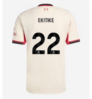 Liverpool Hugo Ekitike #22 Bortedrakt 2025-26 Kortermet