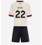 Liverpool Hugo Ekitike #22 Bortedraktsett Barn 2025-26 Kortermet (+ Korte bukser)