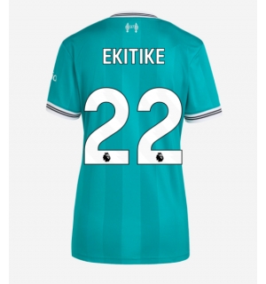 Liverpool Hugo Ekitike #22 Tredjedrakt Dame 2025-26 Kortermet