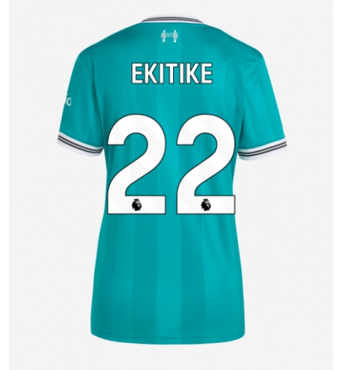 Liverpool Hugo Ekitike #22 Tredjedrakt Dame 2025-26 Kortermet Liverpool Hugo Ekitike #22 Tredjedrakt Dame 2025-26 Kortermet