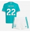 Liverpool Hugo Ekitike #22 Tredjedraktsett Barn 2025-26 Kortermet (+ Korte bukser)