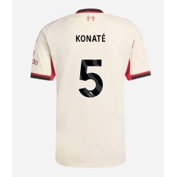 Liverpool Ibrahima Konate #5 Bortedrakt 2025-26 Kortermet