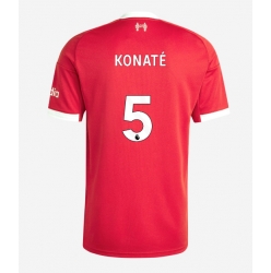 Liverpool Ibrahima Konate #5 Hjemmedrakt 2025-26 Kortermet