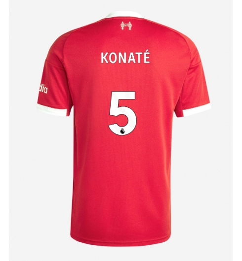 Liverpool Ibrahima Konate #5 Hjemmedrakt 2025-26 Kortermet Liverpool Ibrahima Konate #5 Hjemmedrakt 2025-26 Kortermet