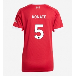 Liverpool Ibrahima Konate #5 Hjemmedrakt Dame 2025-26 Kortermet
