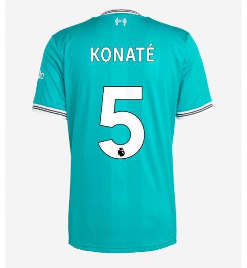Liverpool Ibrahima Konate #5 Tredjedrakt 2025-26 Kortermet Liverpool Ibrahima Konate #5 Tredjedrakt 2025-26 Kortermet