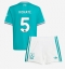 Liverpool Ibrahima Konate #5 Tredjedraktsett Barn 2025-26 Kortermet (+ Korte bukser)