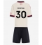 Liverpool Jeremie Frimpong #30 Bortedraktsett Barn 2025-26 Kortermet (+ Korte bukser)