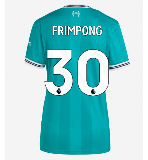 Liverpool Jeremie Frimpong #30 Tredjedrakt Dame 2025-26 Kortermet Liverpool Jeremie Frimpong #30 Tredjedrakt Dame 2025-26 Kortermet