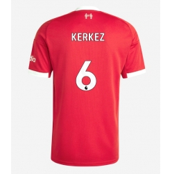 Liverpool Milos Kerkez #6 Hjemmedrakt 2025-26 Kortermet