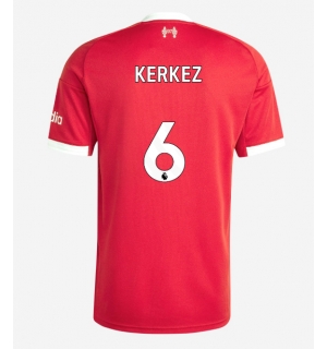 Liverpool Milos Kerkez #6 Hjemmedrakt 2025-26 Kortermet
