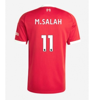 Liverpool Mohamed Salah #11 Hjemmedrakt 2025-26 Kortermet