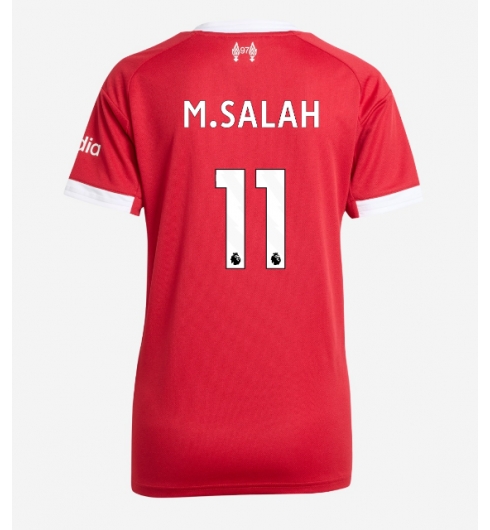 Liverpool Mohamed Salah #11 Hjemmedrakt Dame 2025-26 Kortermet Liverpool Mohamed Salah #11 Hjemmedrakt Dame 2025-26 Kortermet