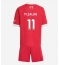 Liverpool Mohamed Salah #11 Hjemmedraktsett Barn 2025-26 Kortermet (+ Korte bukser)