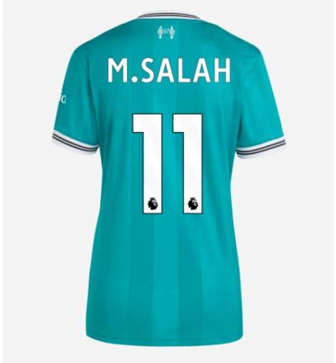 Liverpool Mohamed Salah #11 Tredjedrakt Dame 2025-26 Kortermet Liverpool Mohamed Salah #11 Tredjedrakt Dame 2025-26 Kortermet