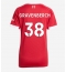 Liverpool Ryan Gravenberch #38 Hjemmedrakt Dame 2025-26 Kortermet Liverpool Ryan Gravenberch #38 Hjemmedrakt Dame 2025-26 Kortermet