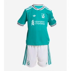 Liverpool Tredjedraktsett Barn 2025-26 Kortermet (+ Korte bukser)