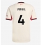 Liverpool Virgil van Dijk #4 Bortedrakt 2025-26 Kortermet Liverpool Virgil van Dijk #4 Bortedrakt 2025-26 Kortermet