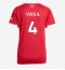 Liverpool Virgil van Dijk #4 Hjemmedrakt Dame 2025-26 Kortermet Liverpool Virgil van Dijk #4 Hjemmedrakt Dame 2025-26 Kortermet